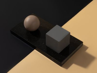 Symmetric abstract shapes showing balance and stability